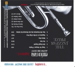 Enrico Rava Jazzpar 2002 Sextet - HAPPINESS IS... - Back Cover