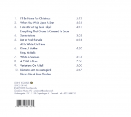 Søren Kristiansen - Upon A Star - Back Cover
