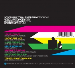 Scott Hamilton meets Jesper Thilo - Scott Hamilton meets Jesper Thilo - Back Cover