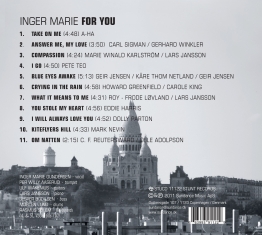 Inger Marie Gundersen - For You - Back Cover