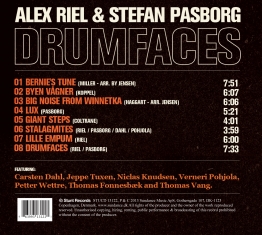 Stefan Pasborg & Alex Riel - Drumfaces - Back Cover