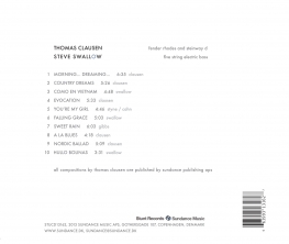 Thomas Clausen & Steve Swallow - Morning... Dreaming... - Back Cover