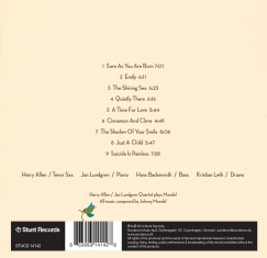 Harry Allen / Jan Lundgren Quartet - Quietly There - Back Cover