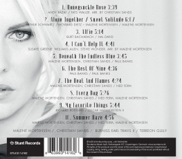 Malene Mortensen - Can't Help It - Back Cover