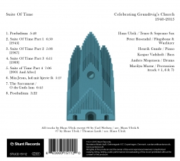 Hans Ulrik - Suite of Time - Back Cover