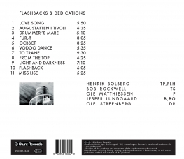 Ole Matthiessen - FLASHBACKS & DEDICATIONS - Back Cover