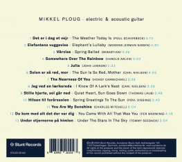 Mikkel Ploug - Balcony Lullabies - Back Cover