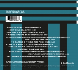 Enrico Pieranunzi Thomas Fonnesbaek - The Real You - Back Cover