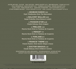 Jacob Artved - Metamorphosis - Back Cover