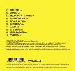 Dicte - Let's Escape - Back Cover