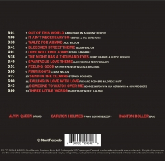 Alvin Queen Trio - Feeling Good - Back Cover