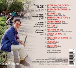 Giacomo Smith - Manouche - Back Cover